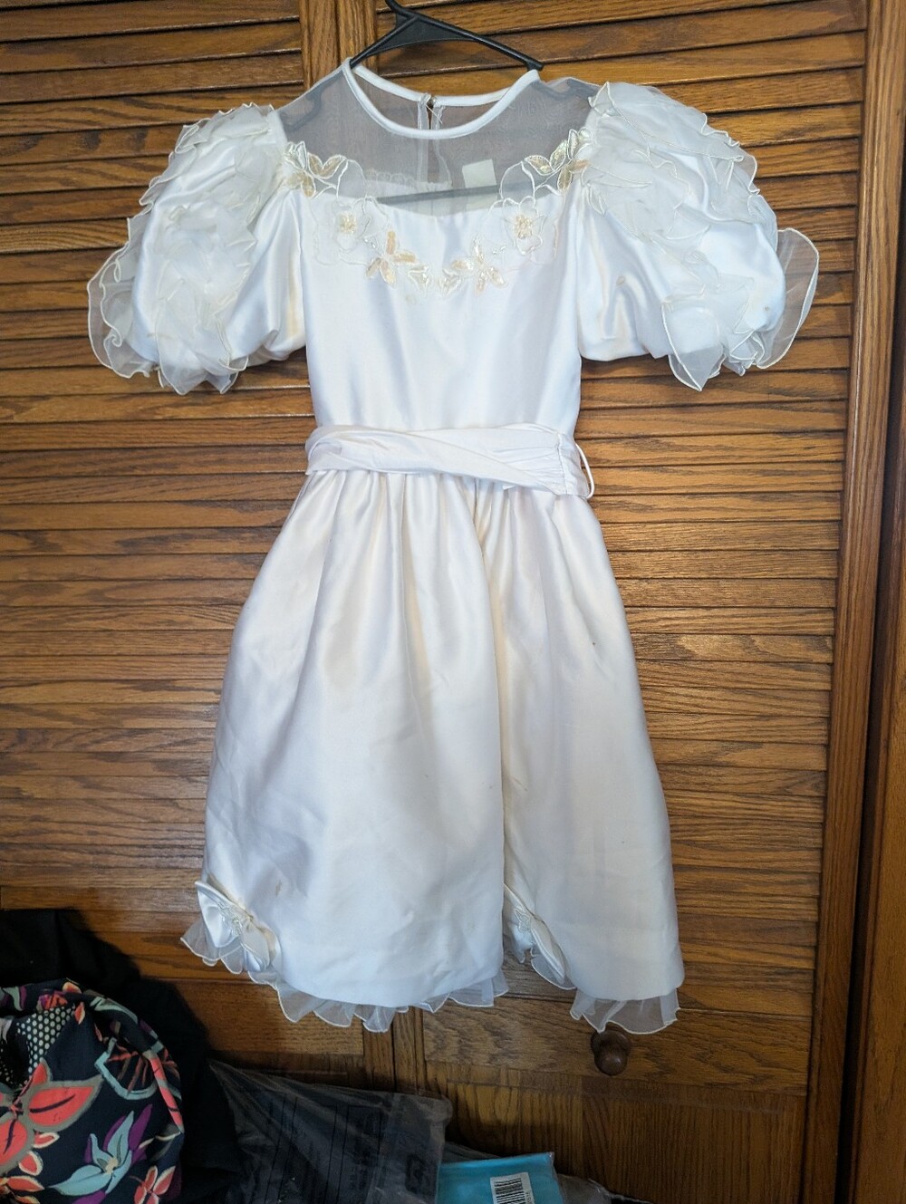 Dorissa International Girls Nicole Flower Girl Dress Wedding Size 7